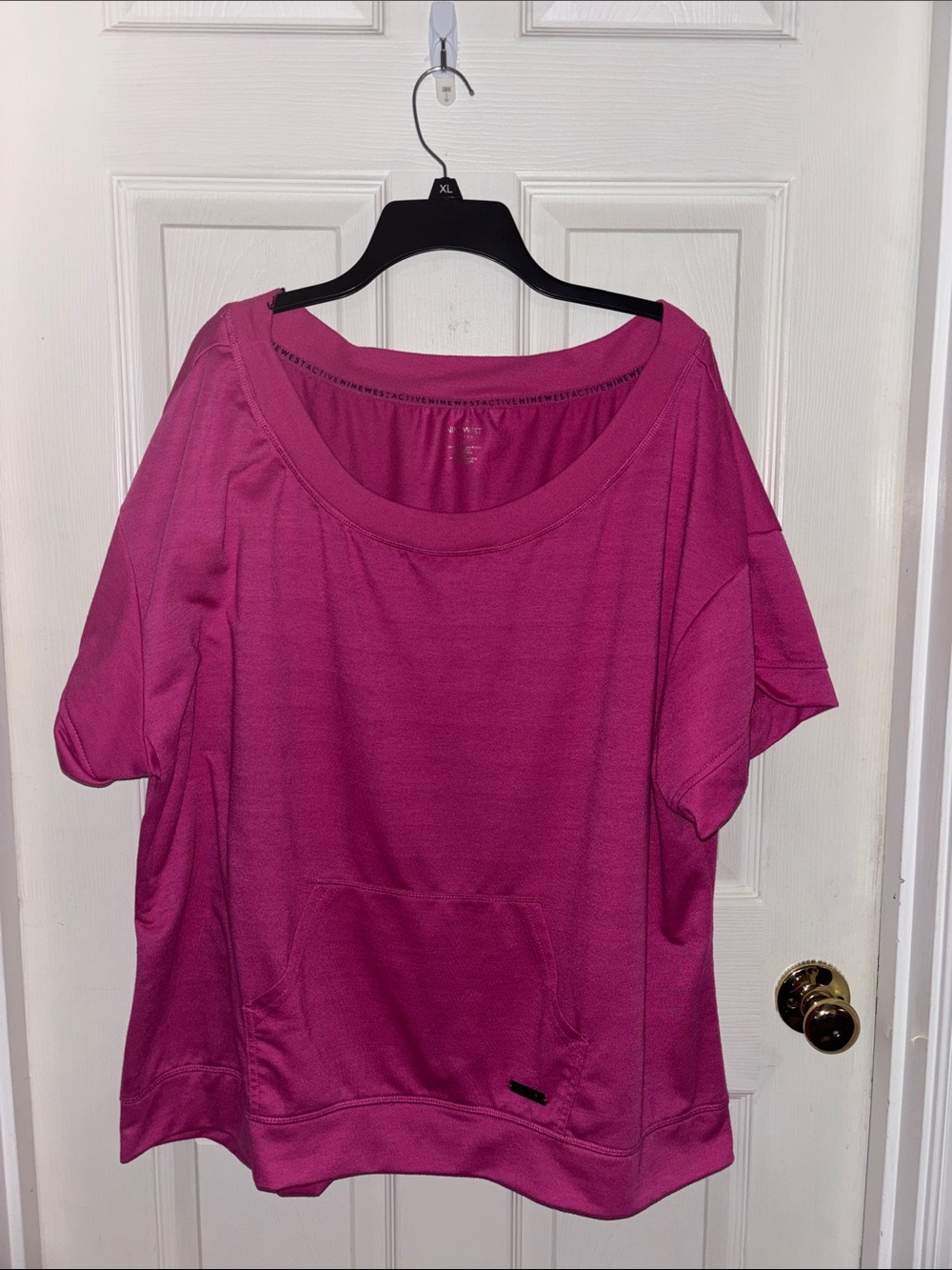 Nine West of Shoulder Pink Top!